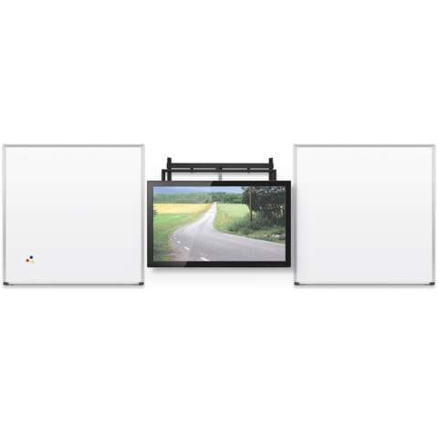 iTeach® Flat Panel Mount + Whiteboard System
