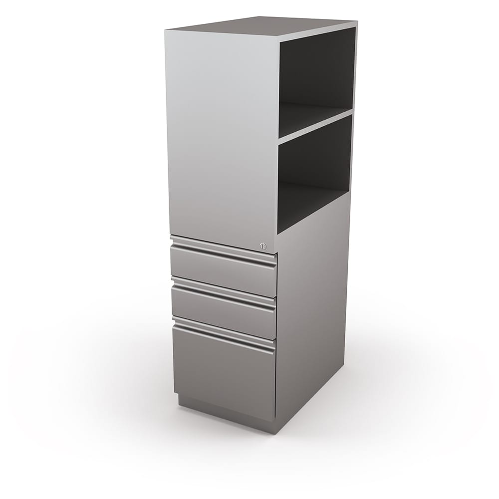 MooreCo Folio Storage Tower + Bookcase