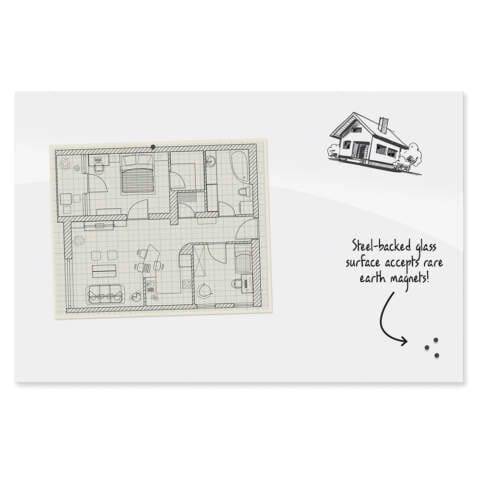 InSight Low Iron Magnetic Glass Board