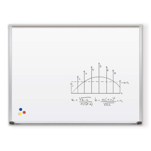 Porcelain Steel Whiteboard with Deluxe Aluminum Trim