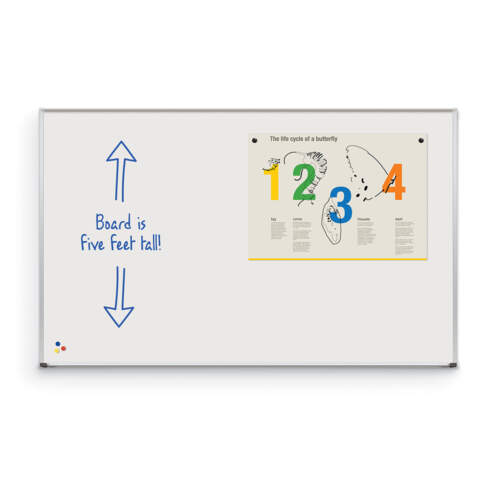 El Grande Whiteboard with Deluxe Aluminum Trim