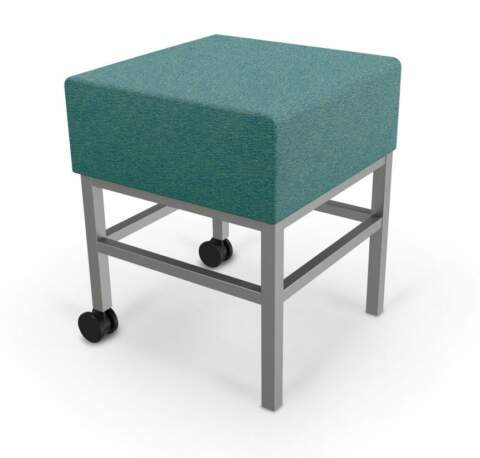 Morris Mobile Soft Seating Stool