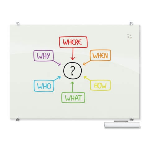 Visionary Magnetic Glass Board