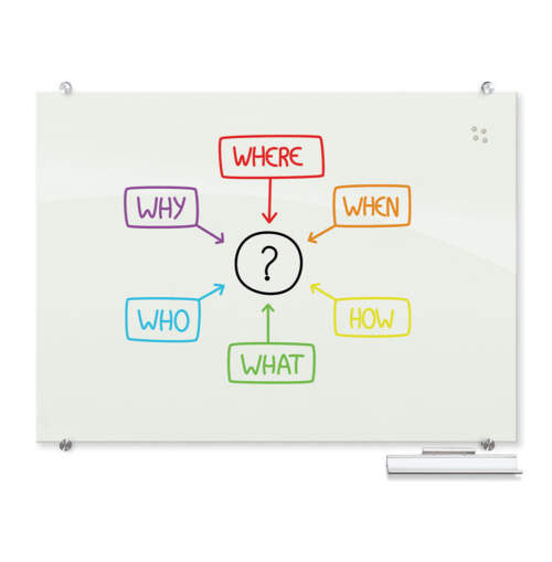Visionary Magnetic Glass Board