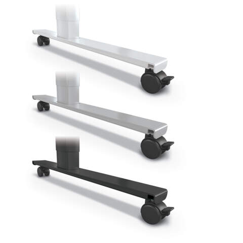 Elate Electric Height Adjustable Desk Optional Casters