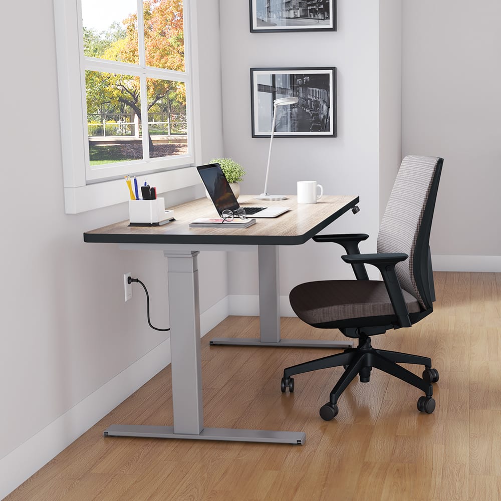 Elate Electric Height Adjustable Desk (2-Leg) | MooreCo