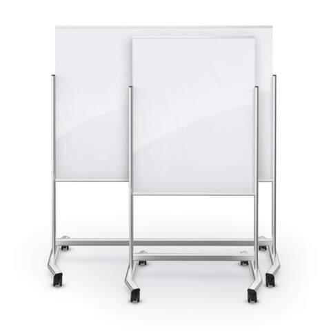 Visionary® Move Mobile Magnetic Glass Board