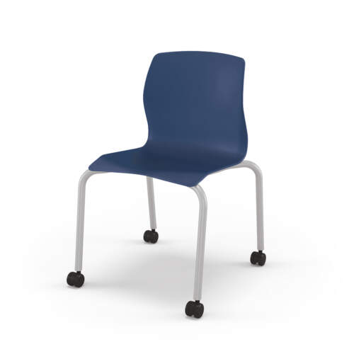 MooreCo Seed 4-Leg Caster Chair