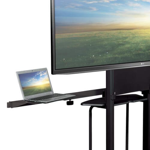 iTeach® Spider Cart Sidewing Arm + Shelf