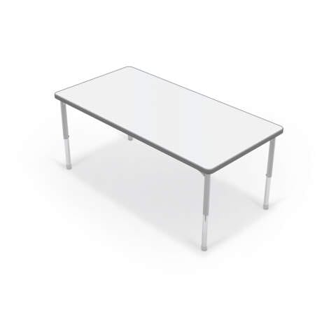 Hierarchy Activity Table + Porcelain Steel Top