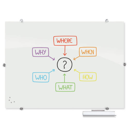 Visionary® Magnetic Glass Board