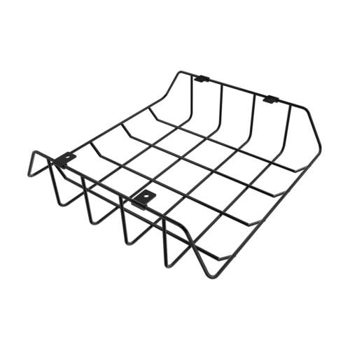 Student Desk Wire Book Box (Black)