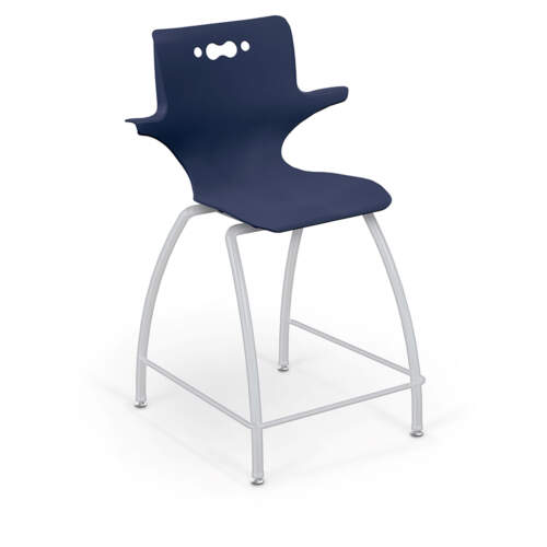 Hierarchy 4-Leg Stool with Arms