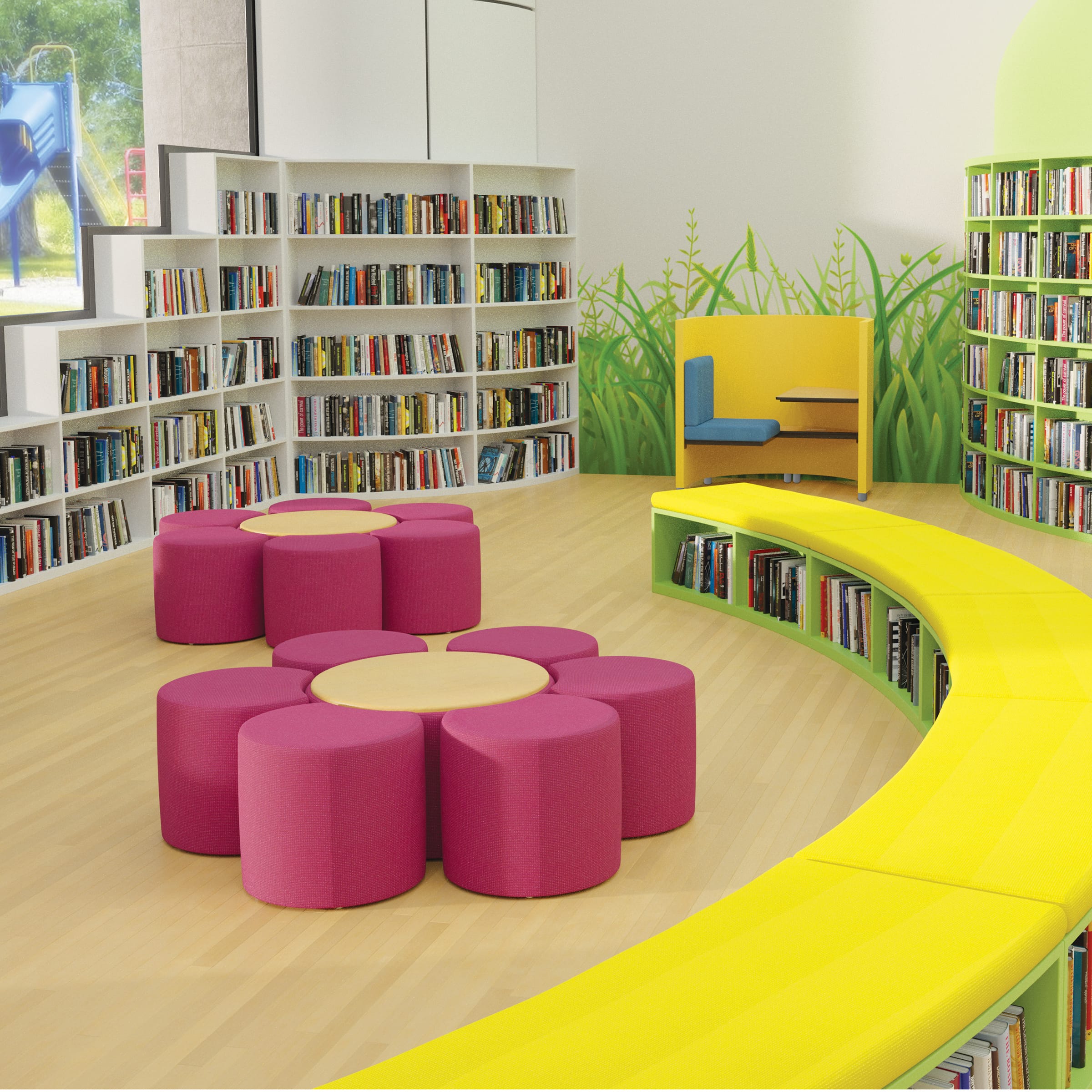 Blossom Ottoman | MooreCo