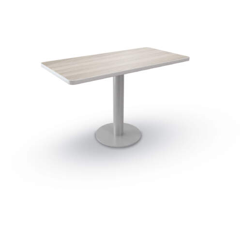 Inklüd™ Pedestal Base Table – 36"H × 48"W × 24"D