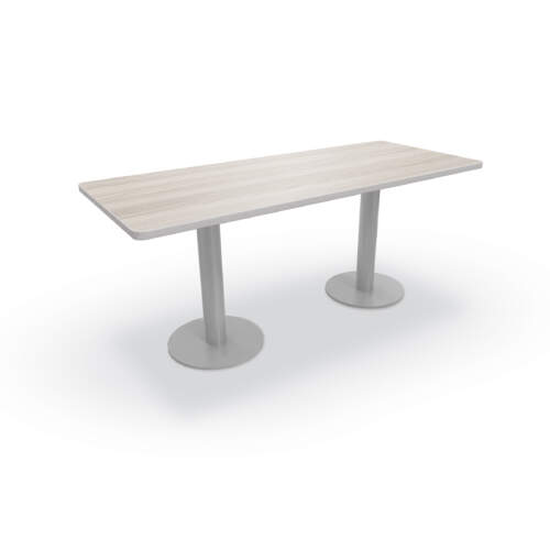 Inklüd™ Pedestal Base Table – 36"H × 72"W × 30"D