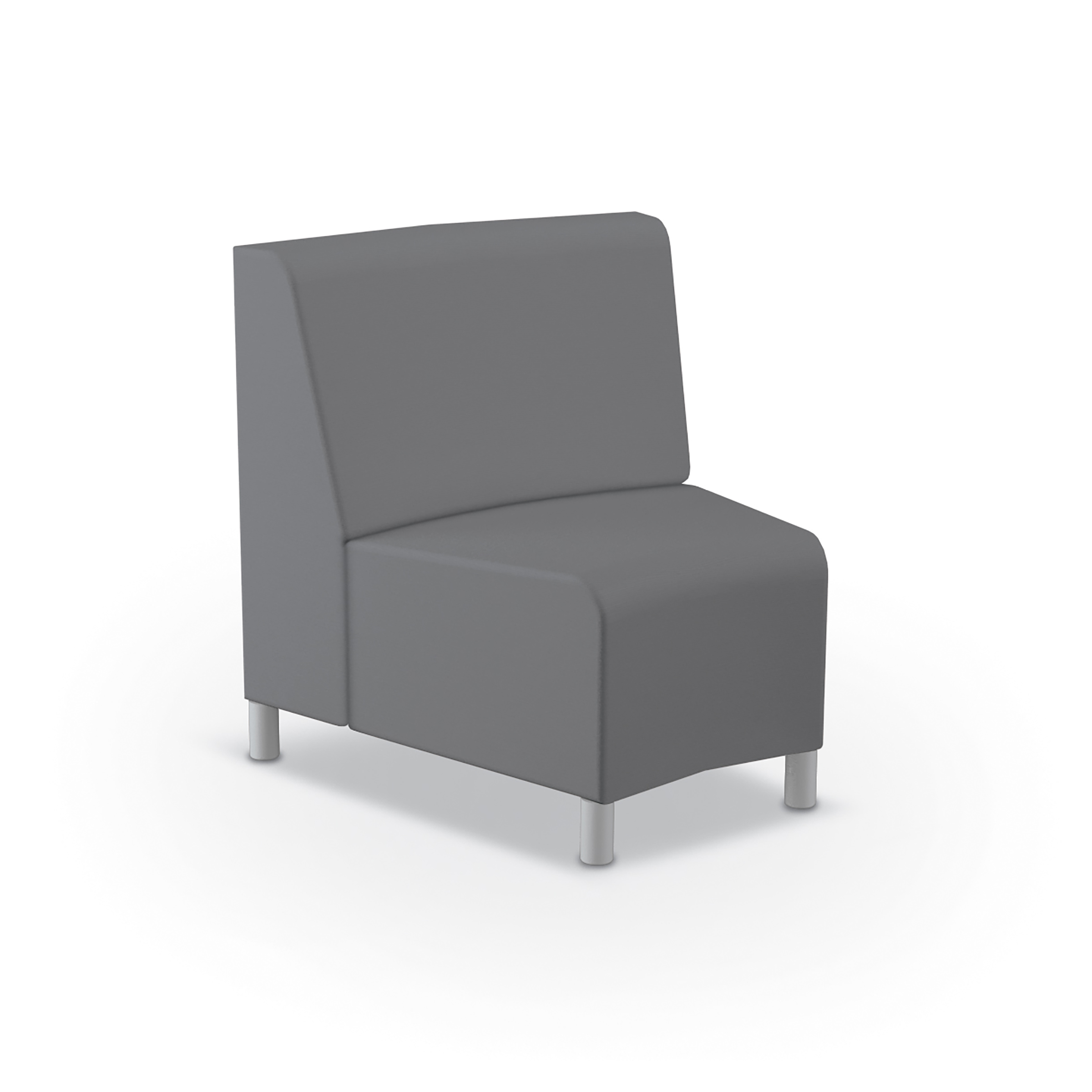 Phoeby Outdoor Inside Curve Chair – Armless | MooreCo