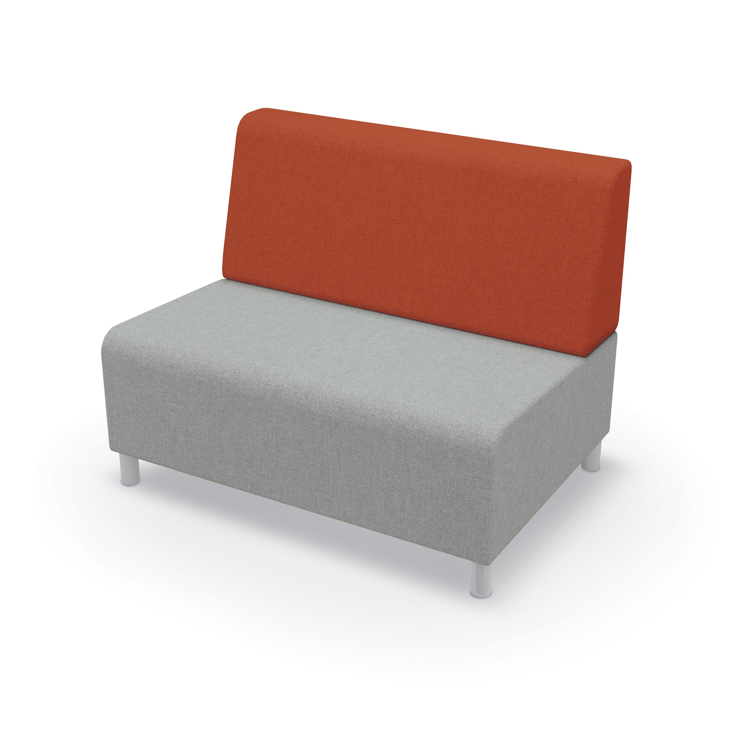 Phoeby Indoor Loveseat – Armless | MooreCo