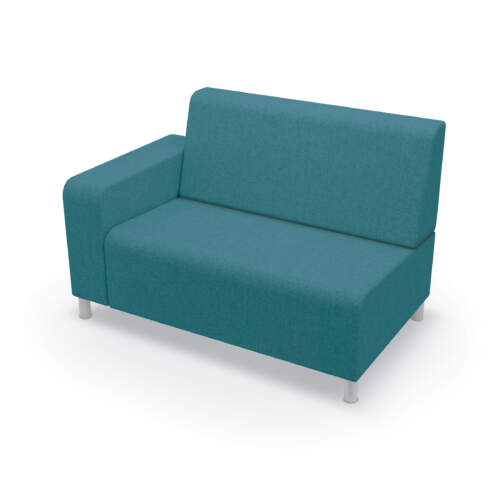 Phoeby Indoor Loveseat – Single Arm