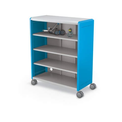 Compass Cabinet Maxi H3 + Shelves + Casters