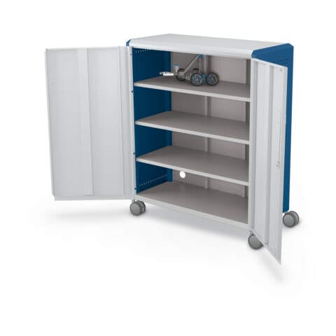 Compass Cabinet Maxi H3 + Doors + Shelves  + Casters