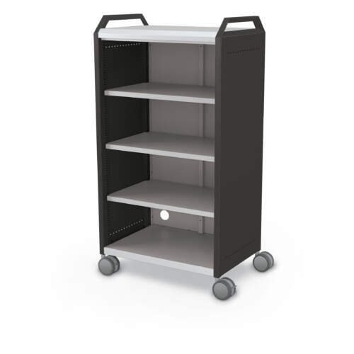 Compass Cabinet Midi H3 + Shelves + Casters + Handles