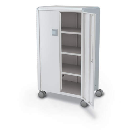Compass Cabinet Midi H3 + Doors + Shelves + Casters