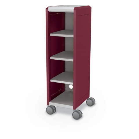 Compass Cabinet Mini H3 + Shelves + Casters