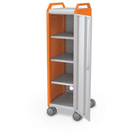 Compass Cabinet Mini H3 + Doors + Shelves + Casters + Handles