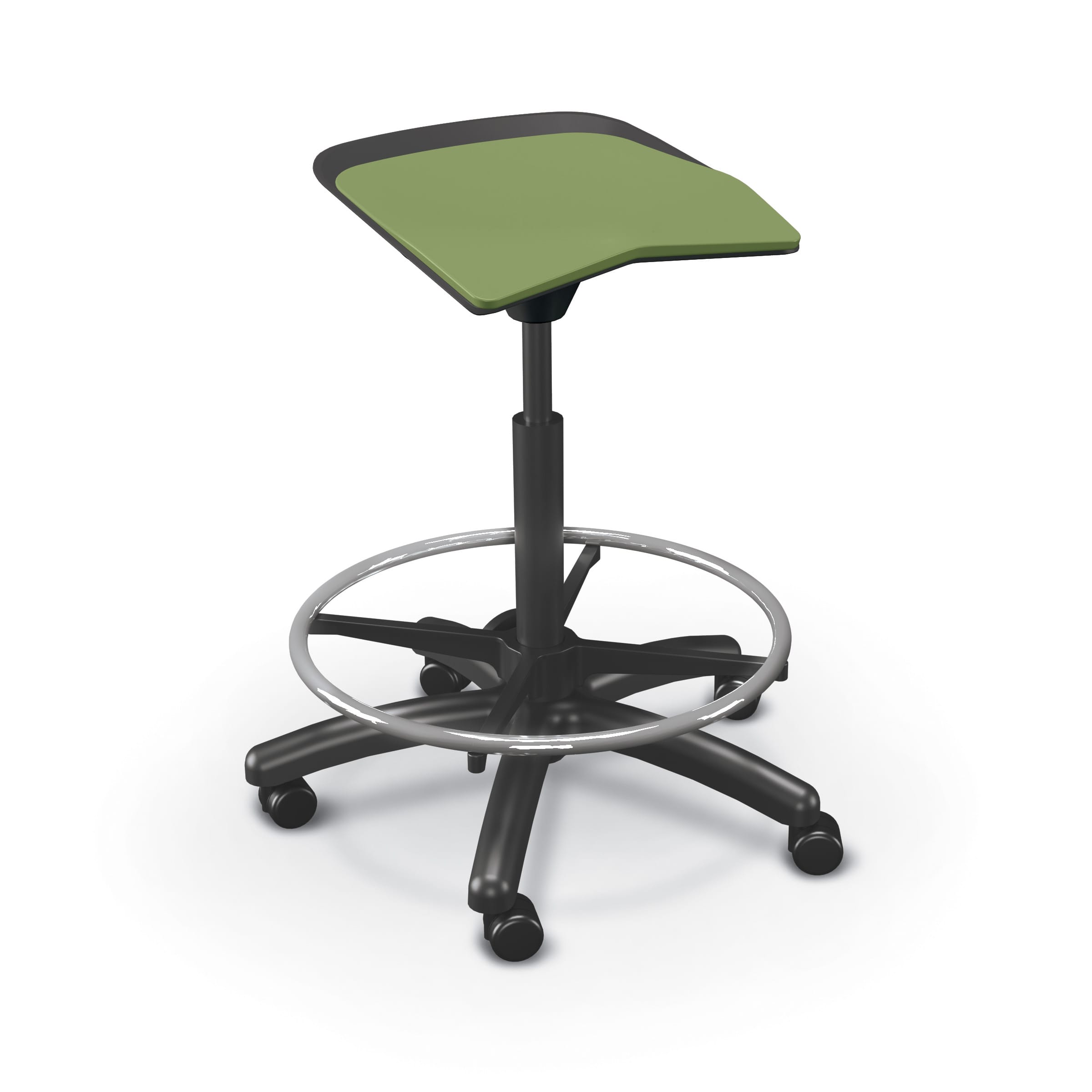 Elate-Drafting-Stool-Front-3-4