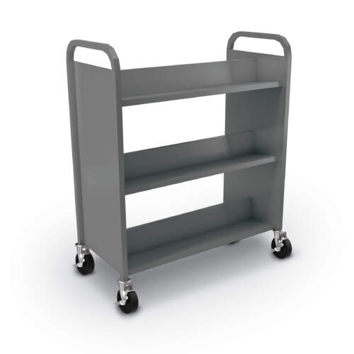Tallo Mobile Metal Book Truck