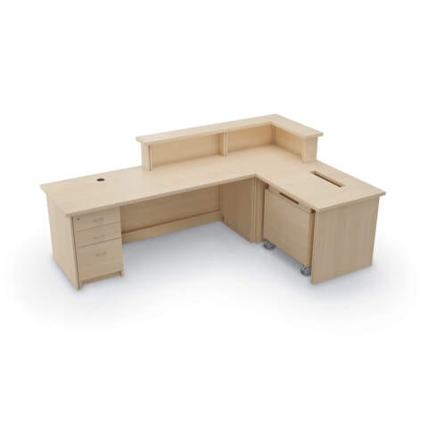 Recto Circulation Desk – L-Shape