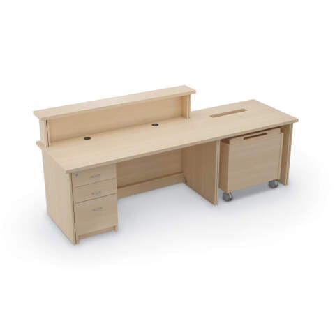 Recto Circulation Desk – Straight