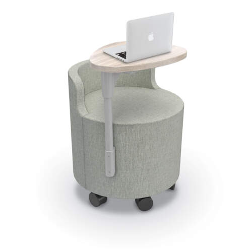 Orbit Low Back Chair + Tablet Arm