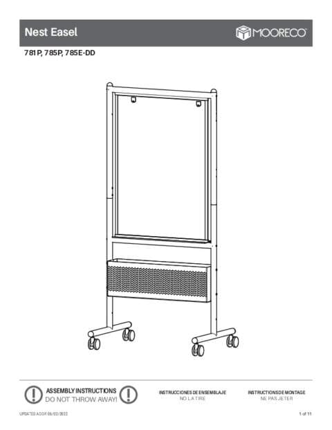 Nest Easel Assembly Instructions
