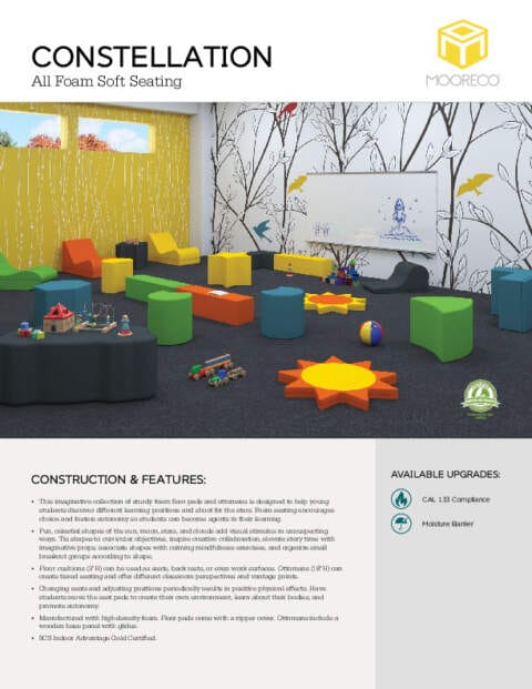 All Foam Constellation Soft Seating Feature Sheet