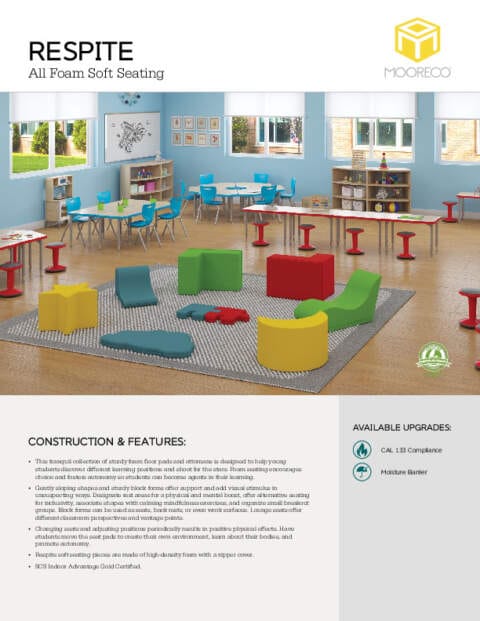 All Foam Respite Soft Seating Feature Sheet