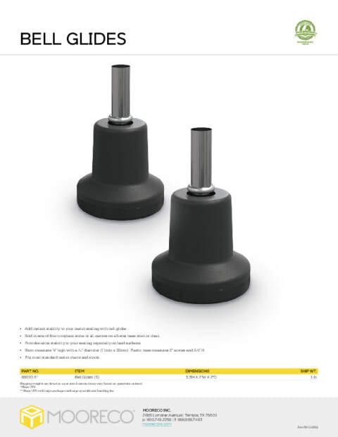 Bell Glides Feature Sheet