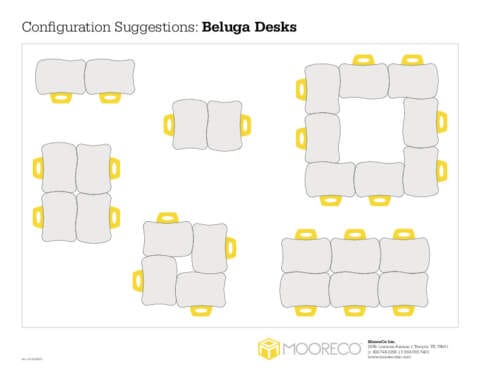 Beluga Desk Configurations