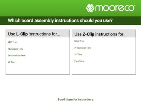 Colored Cork Panel Assembly Instructions