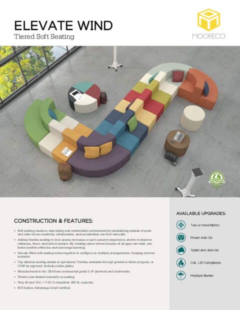 Elevate Wind Soft Seating Feature Sheet