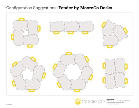 Fender Desk Configurations