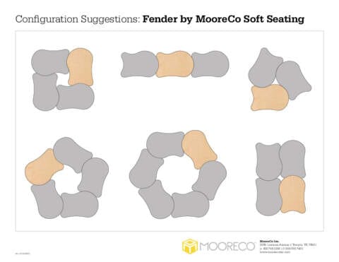 Morris Fender Soft Seating Configurations