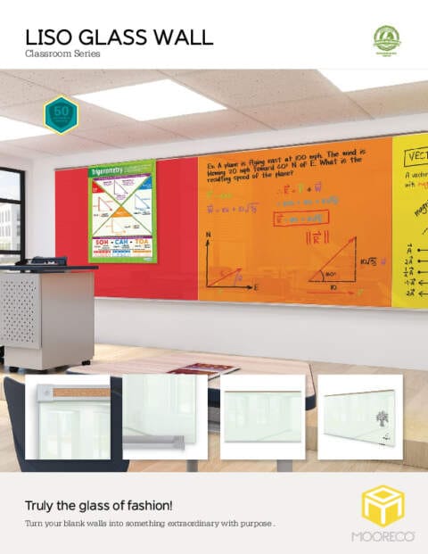 Liso Glass Wall Feature Sheet