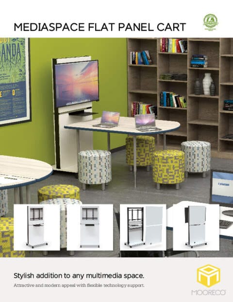 MediaSpace Flat Panel Cart Feature Sheet