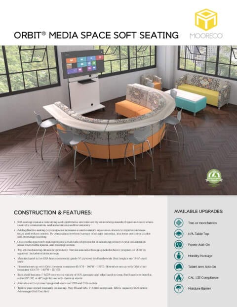 Orbit Soft Seating Feature Sheet