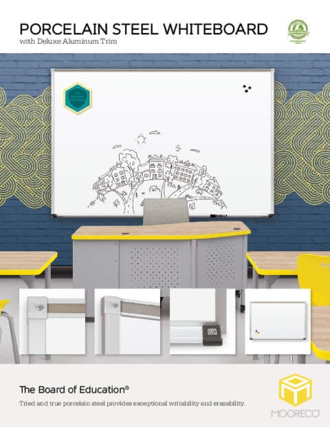 Porcelain Steel Deluxe Aluminum Feature Sheet