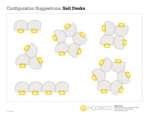 Sail Desk Configurations