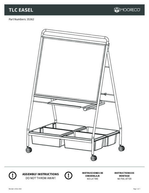TLC-2 Platinum Assembly Instructions