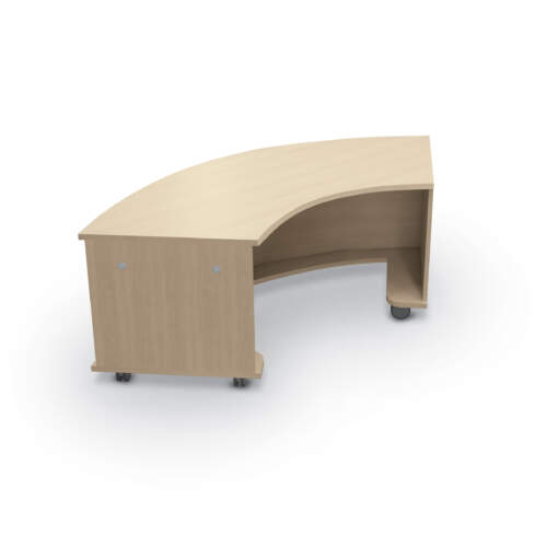 Verso Open Knee Space Desk - Radius